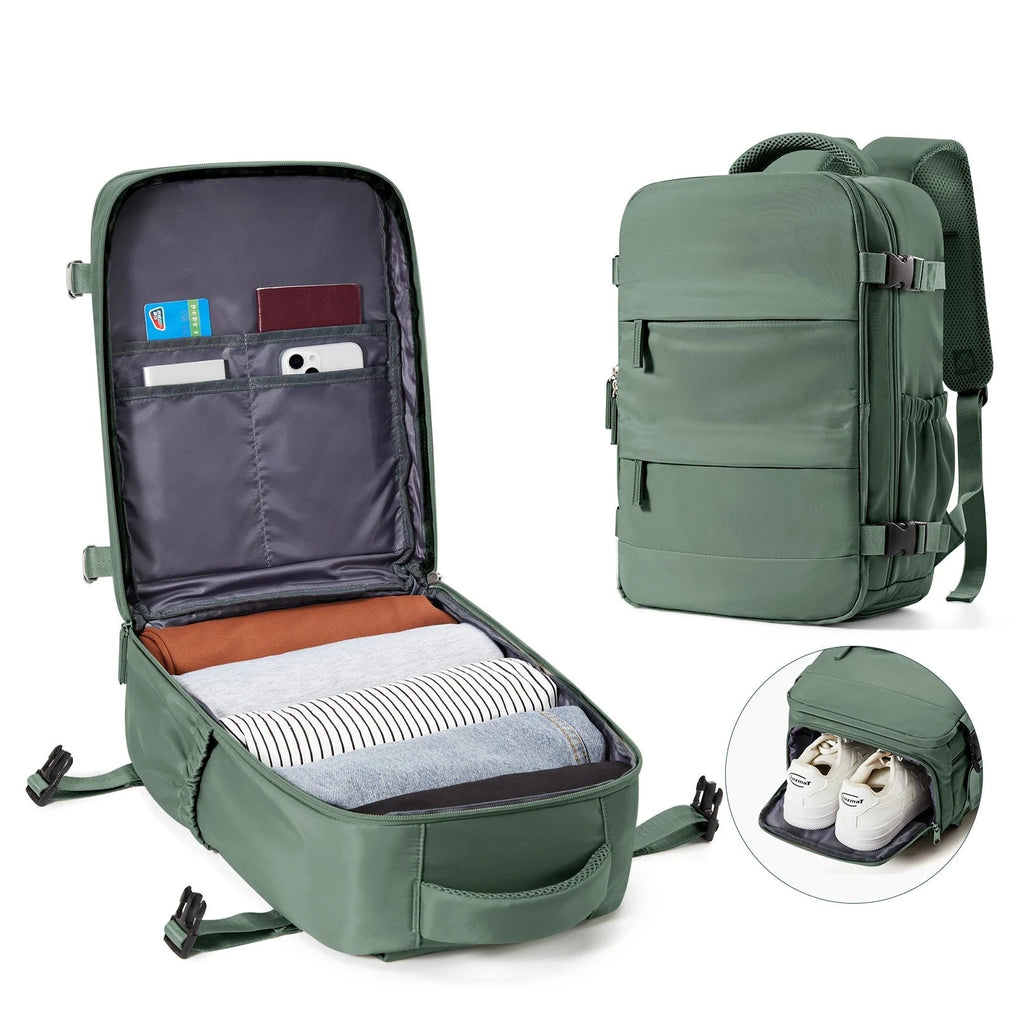Mochila de Cabine 40x30x20 verde