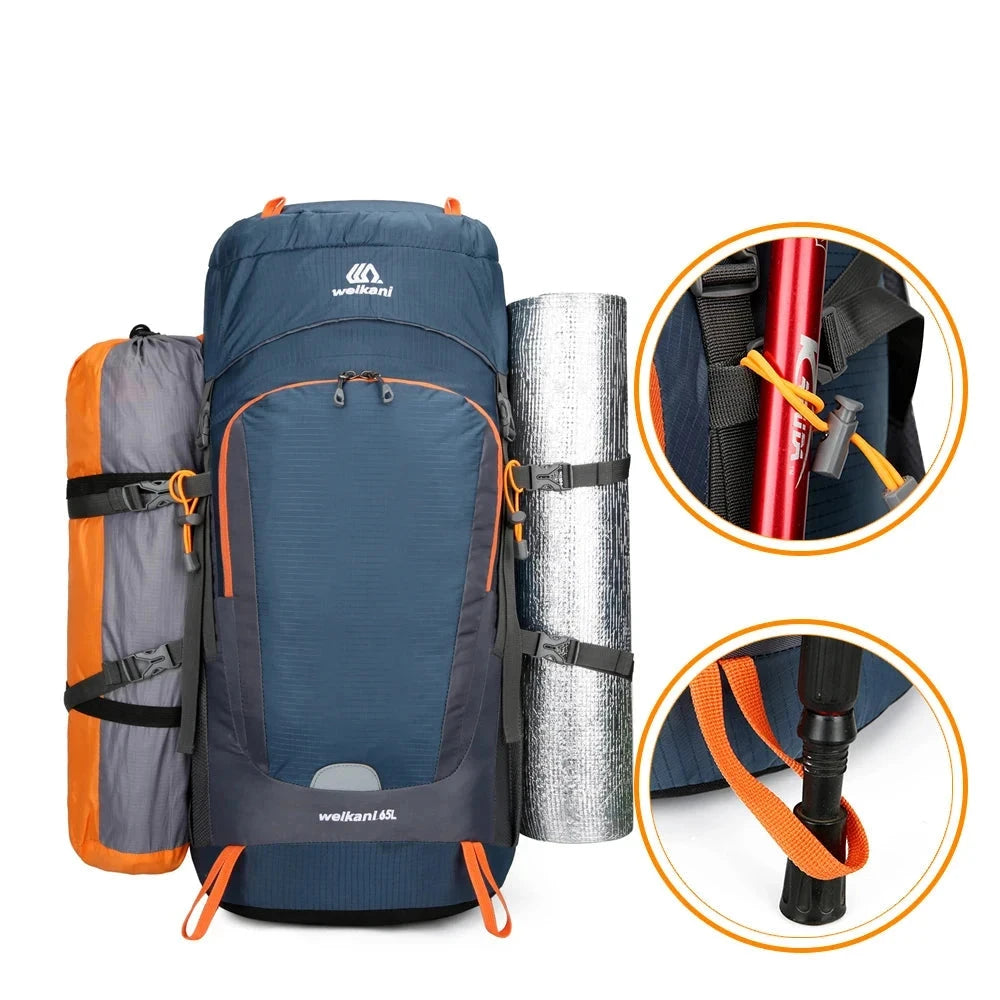 mochila de campismo 65 litros