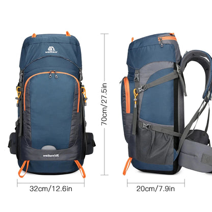 grande mochila de campismo 65l