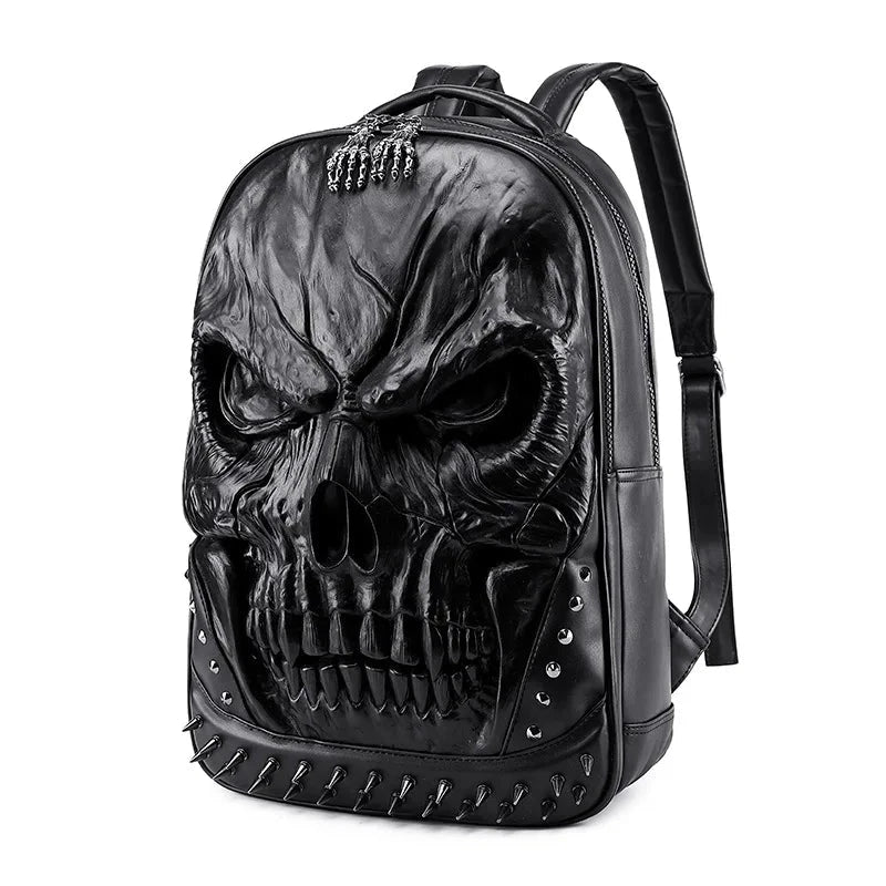 Mochila Caveira com Tachas