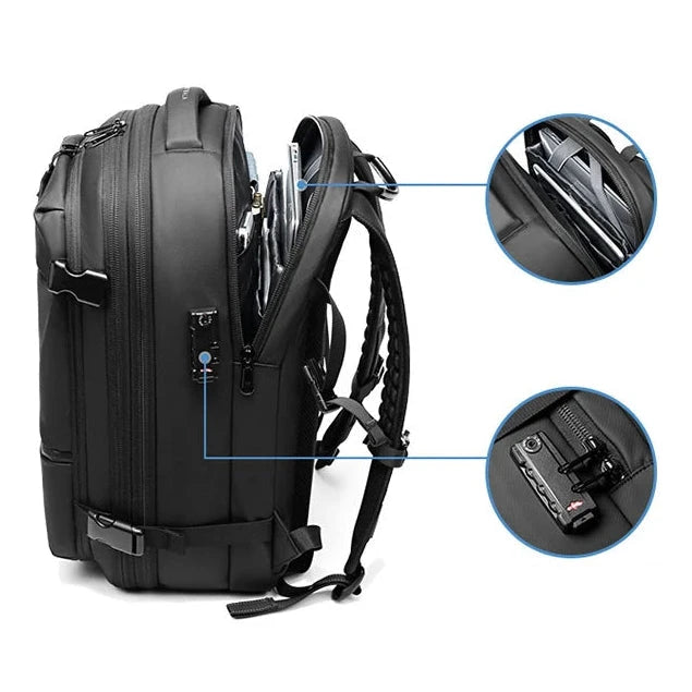 Mochila cabine Compressão a Vácuo