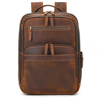 mochila de couro vintage pele