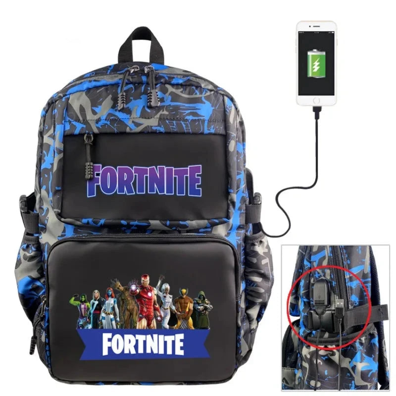 Mochila menino de Fortnite Escolar