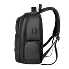 Mochila de Negócios Impermeável com Múltiplos Compartimentos USB