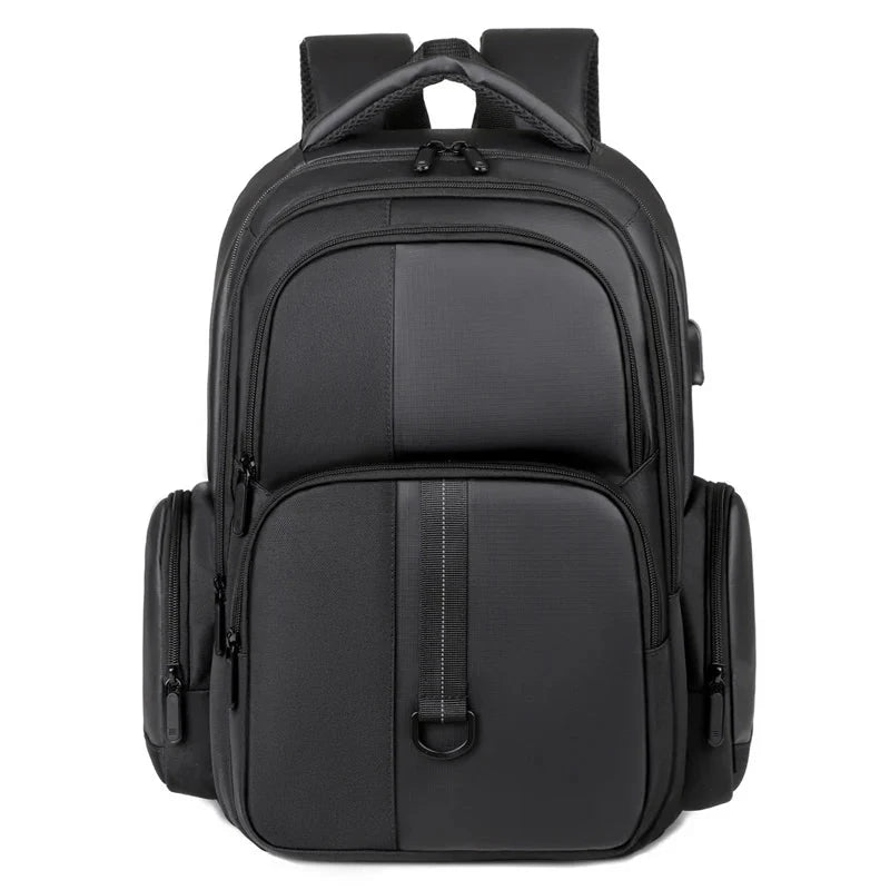 Mochila Impermeável de Negócios com Múltiplos Compartimentos