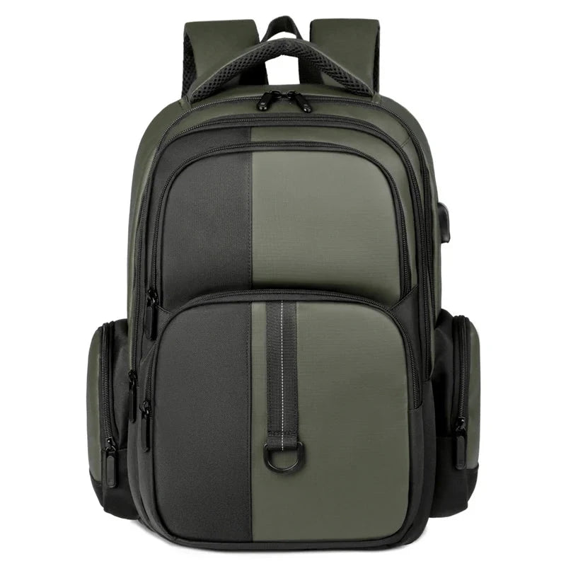 Mochila Impermeável de Negócios Múltiplos Compartimentos