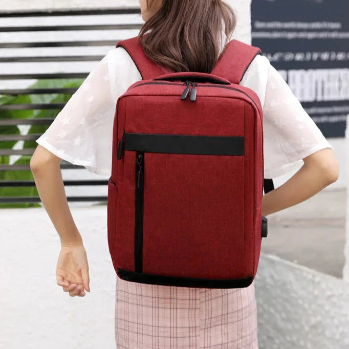 Mochila feminina de Negócios Portátil 15.6 Polegadas 