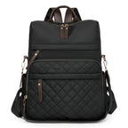 Mochila Mulher Casual Preta Elegante