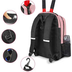 mochila de tenis raquetes