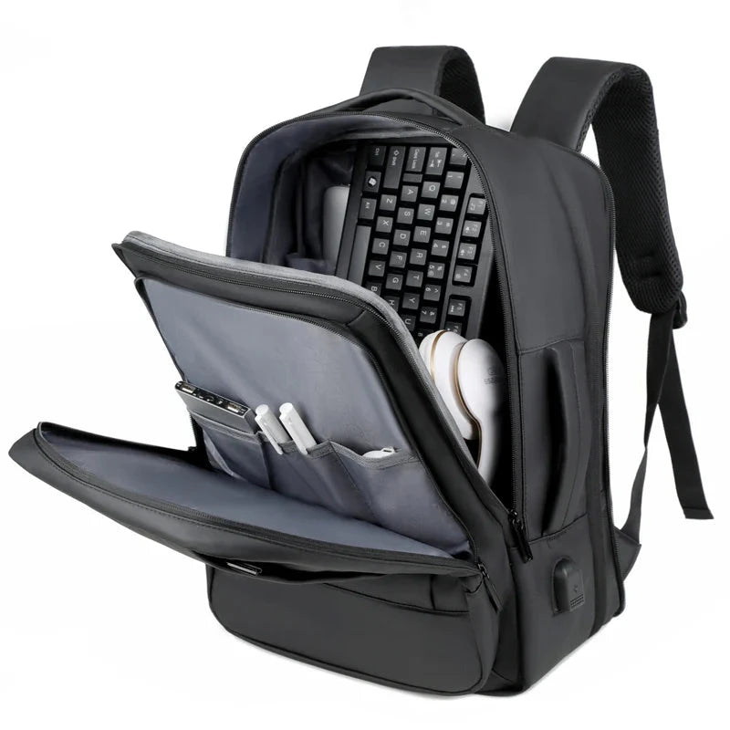 mochila de trabalho masculina preto