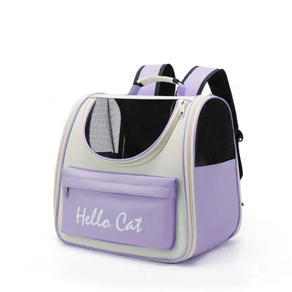 mochila para transporte gatos