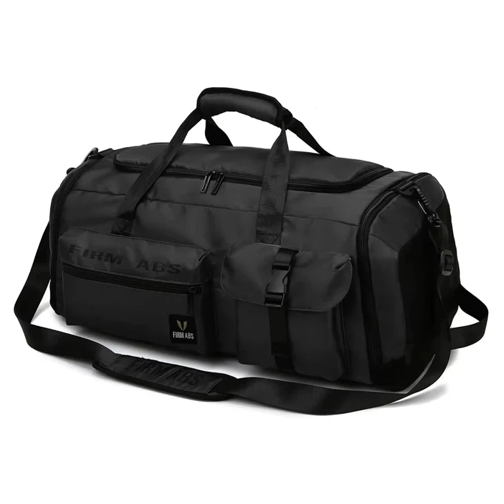 mochila de treino preta