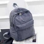Mochila escolar Veludo côtelé