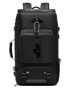 mochila de viagem 75L preto