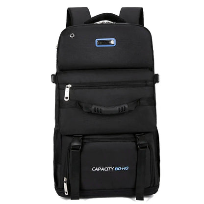 mochila de viagem 90L grande capacidade