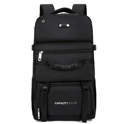 mochila de viagem 90L preta