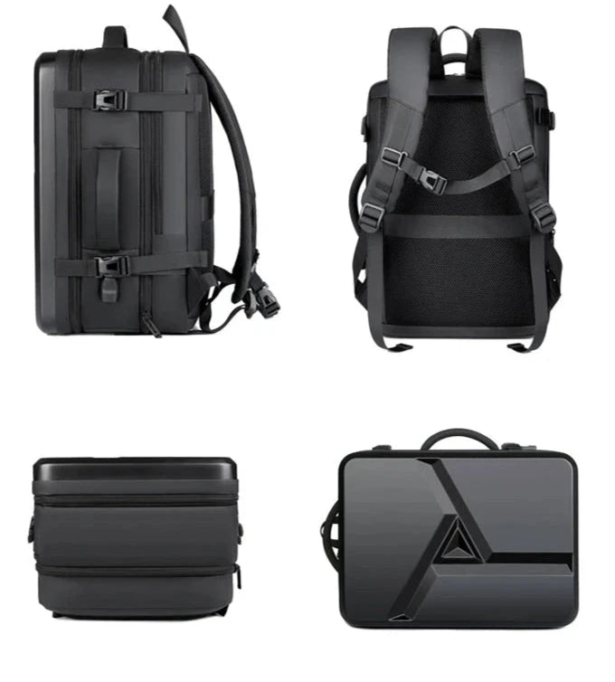 Mochila de Viagem Cabine Rigida preta