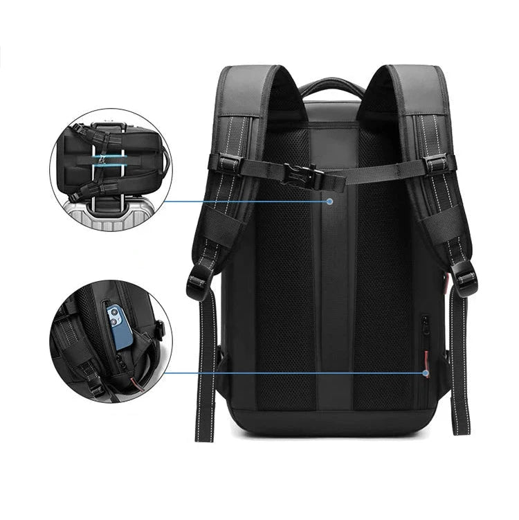 Mochila De Viagem Sistema Vácuo
