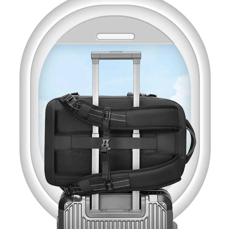 Mochila Viagem Cabine Aviao Com Sistema Vacuo