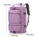 mochila de viagem feminina grande capacidade