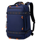 Grande Mochila de Viagem Expansível  Azul