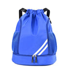 Mochila Desportiva com Cordão Azul