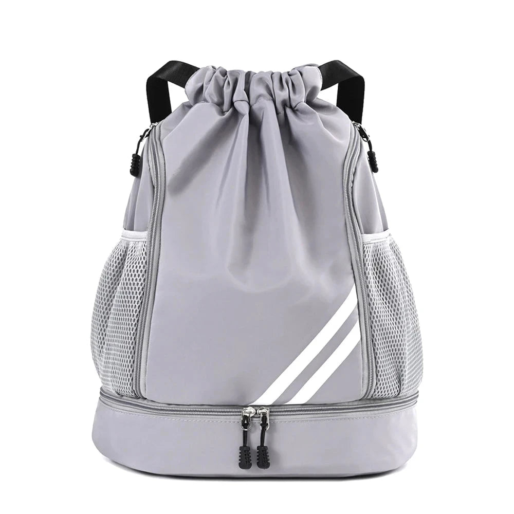 Mochila Desportiva com Cordão Cinzento