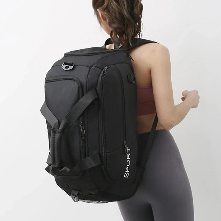 mochila desportiva senhora preta