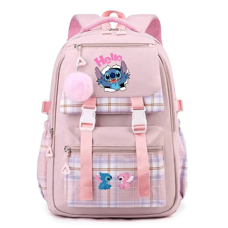 Mochila do Stitch Escolar menina