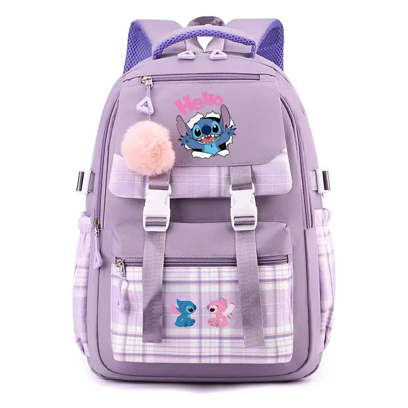 Mochila do Stitch Escolar de menina