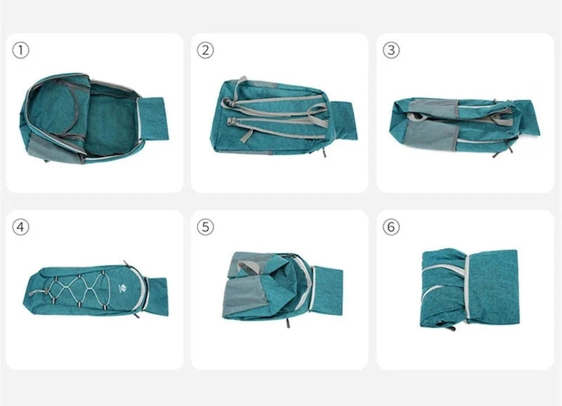 Mochila Dobrável 20 Litros campismo