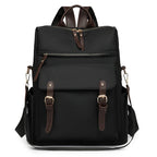 Mochila Senhora Elegante com Fivelas