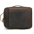 Mochila em Couro Masculina Vintage marrom