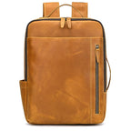 Mochila de Couro Vintage Masculina