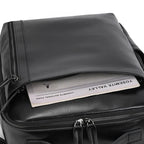 Mochila em Couro Masculina homem Vintage