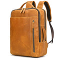 Mochila em Couro Vintage Masculina