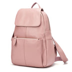 Mochila em Pele Senhora Casual rosa