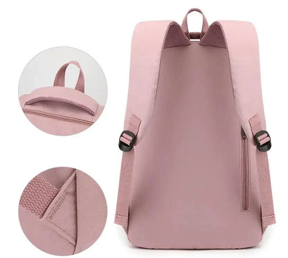 Mochila Escolar do Stitch rosa