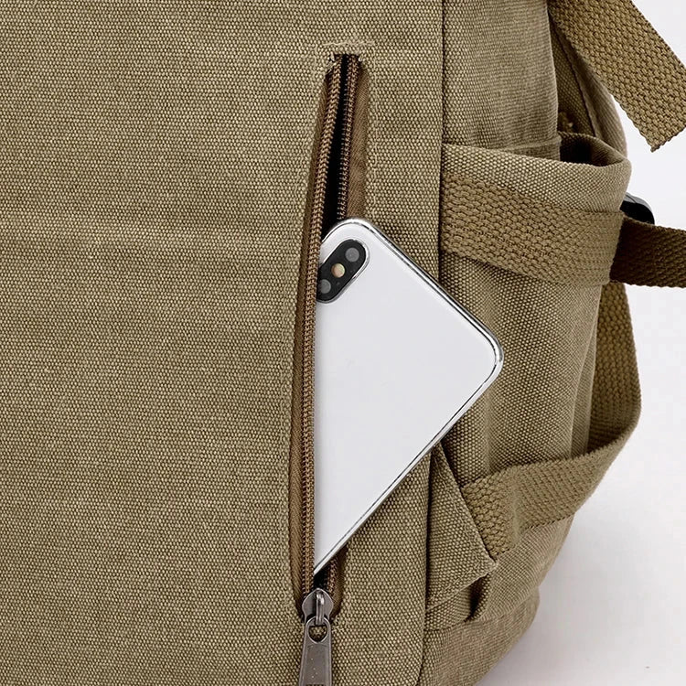 Mochila vintage Escolar Lona