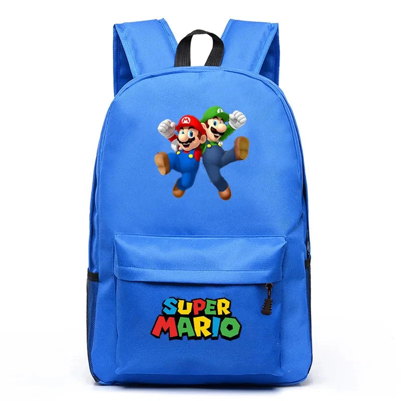 Mochila Escolar do Super Mario 