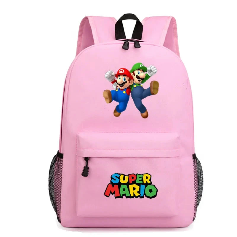 Mochila Escola Super Mario
