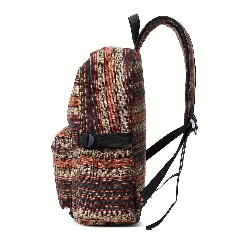 mochila estampa étnica boho