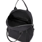 Mochila Estilosa com Zíperes Frontais Feminina