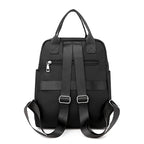Mochila Estilosa Zíperes Frontais
