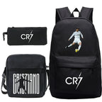 Mochila Estojo e Bolsa do CR7 menino