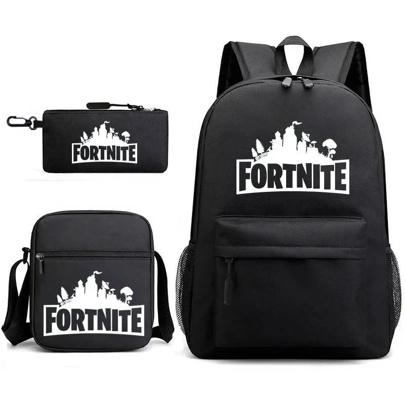 Mochila Estojo e Bolsa do Fortnite