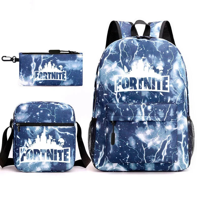 Mochila e Estojo Bolsa do Fortnite