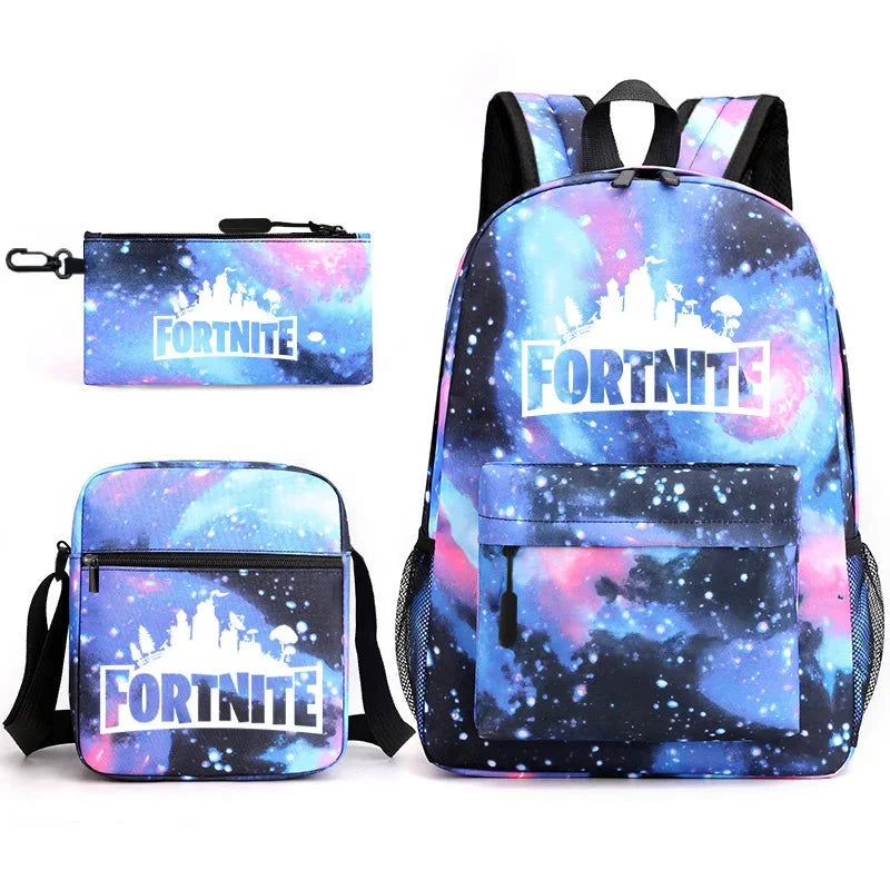 Mochila Estojo e Bolsa de Fortnite