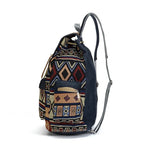 mochila feminina étnica