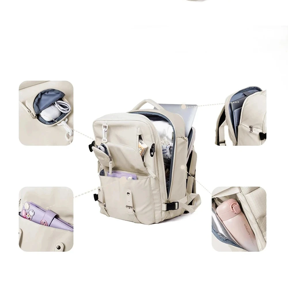 Mochila Feminina 40x30x20 Cabine Aviao